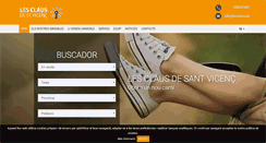 Desktop Screenshot of lesclaus.net